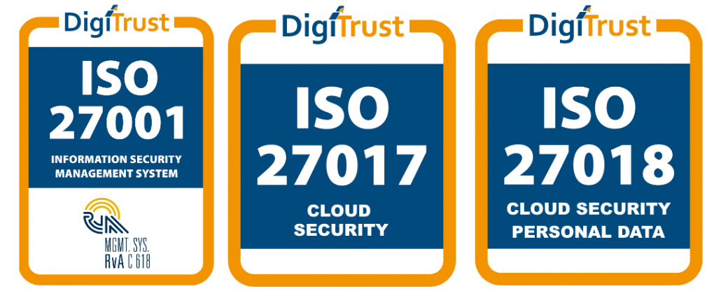 Digitrust Certificates, 27001-27017-27018